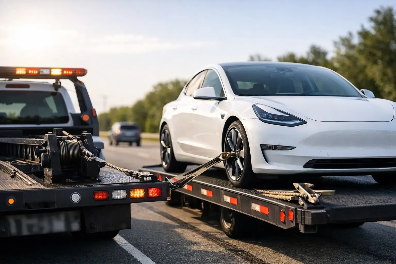Can You Tow an Electric Car Safely?