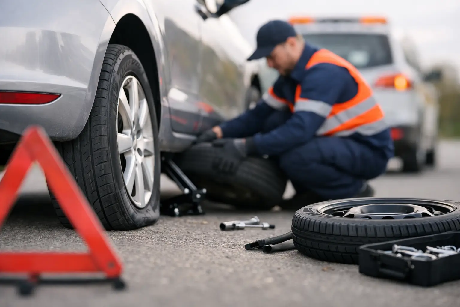 How Flat Tire Service Works in Real Life