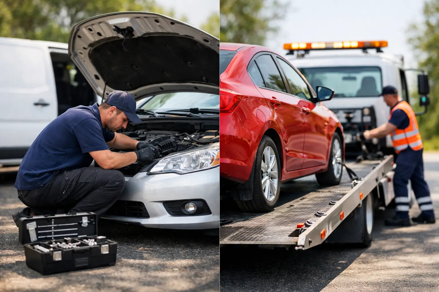 Mobile Mechanic Versus Towing: Which Call?